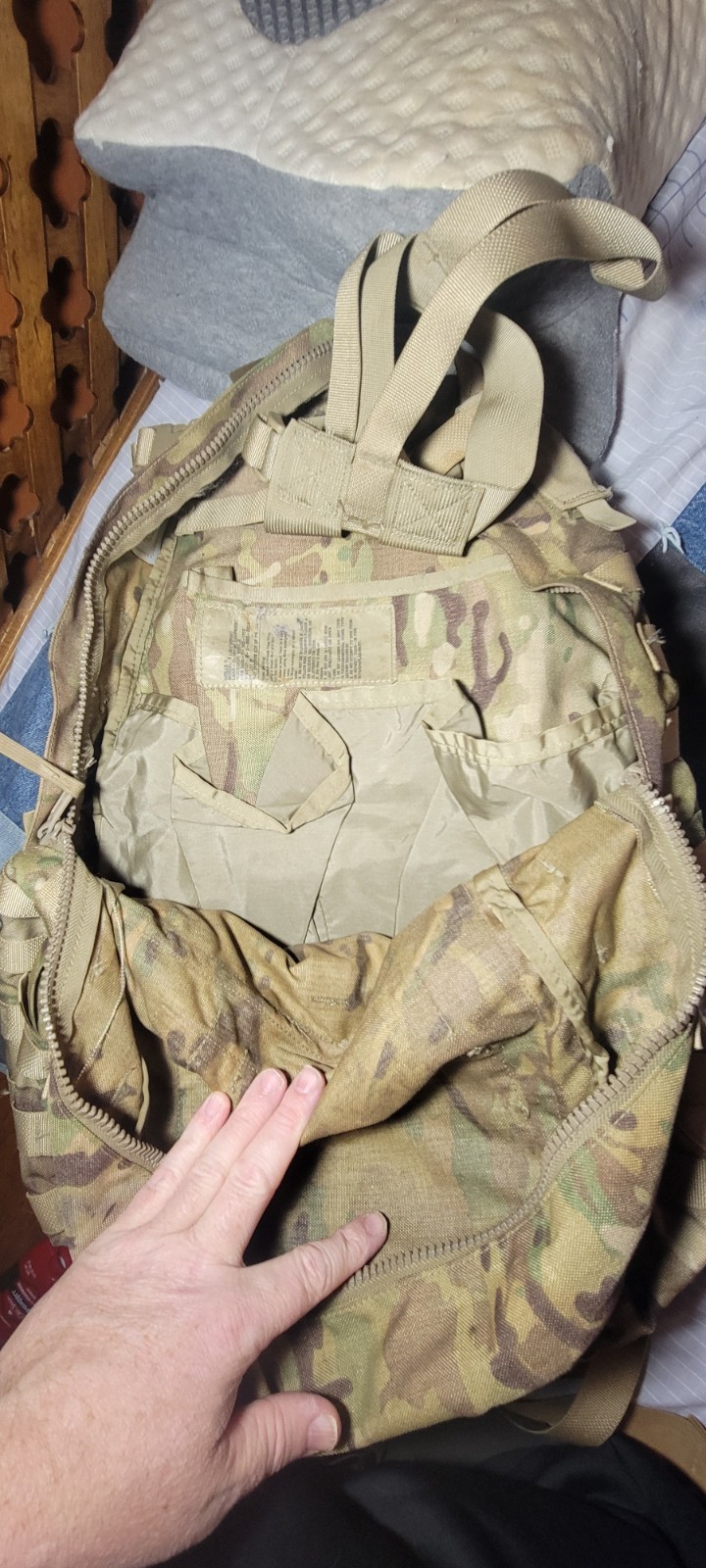 USGI Medium Rucksack Molle II OCP Ruck Complete Very Good.