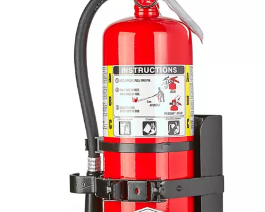 Fire Extinguisher Bracket - 10 lb Heavy Duty Vehicle Mount