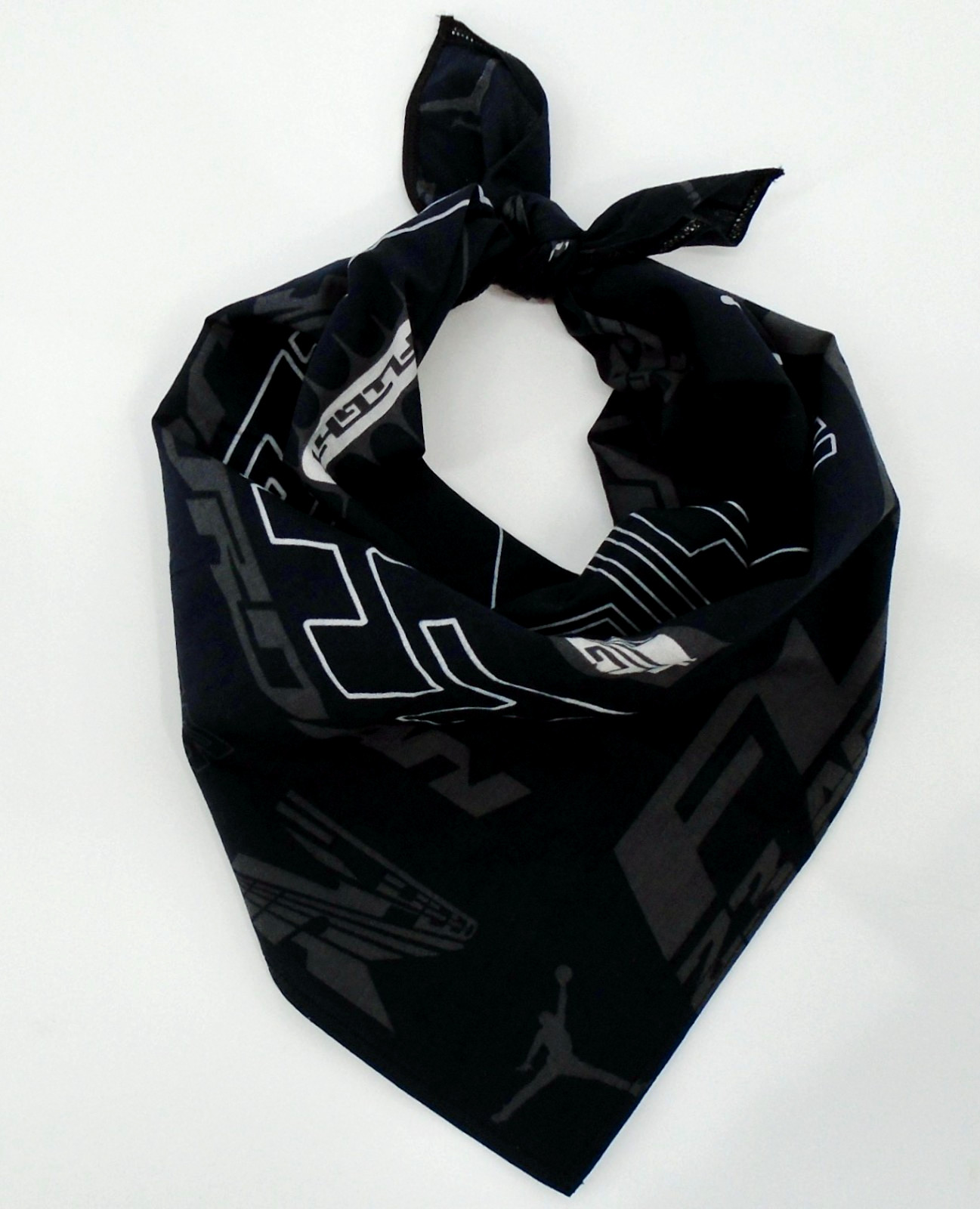 Nike Jordan Bandana Adult Cotton Black/Iron Grey/Lt Smoke Grey