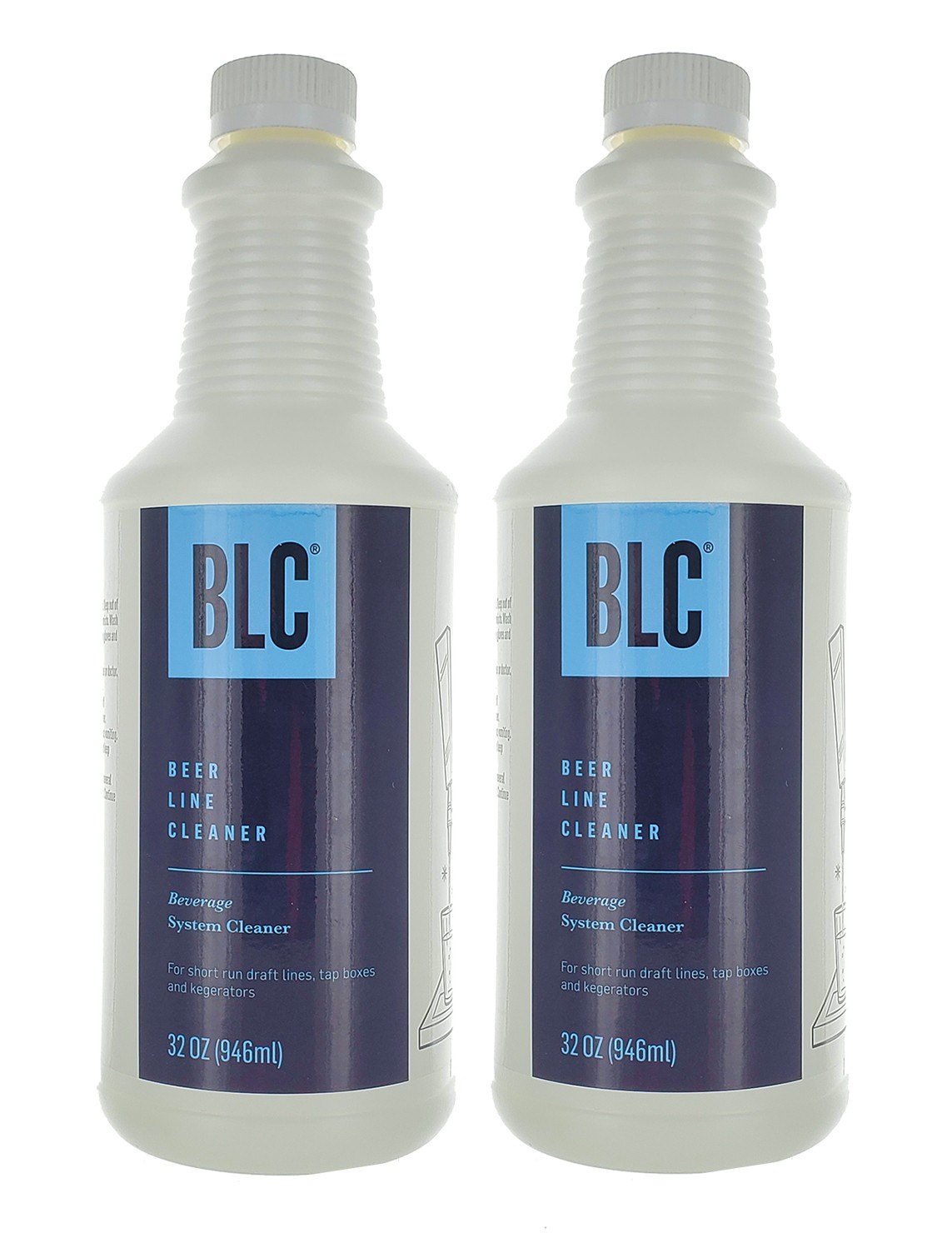 BLC Beer Line Cleaner 32oz Cleaning Solution (Pack of 2)