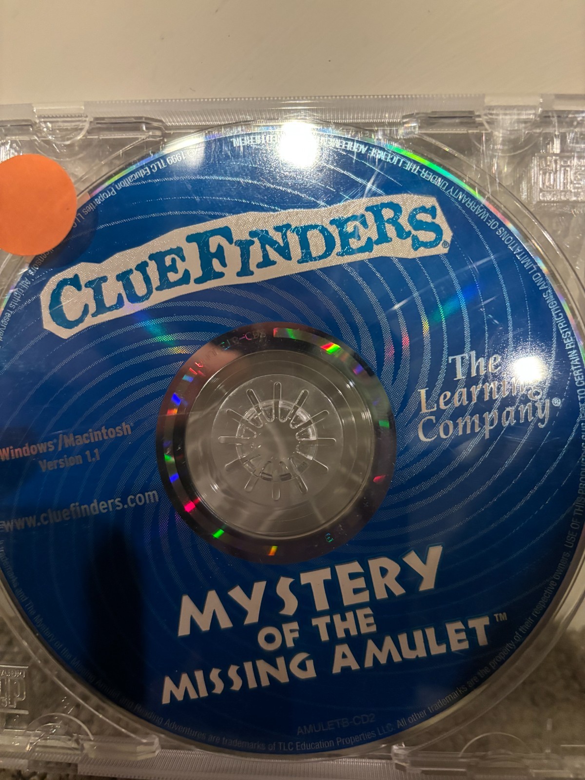 ClueFinders Mystery of the Missing Amulet CD-ROM Game for Windows
