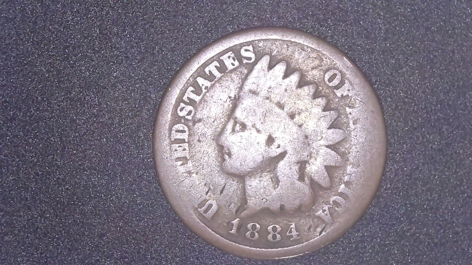 1884 INDIAN HEAD CENT  FREE SHIPPING- 140+ Years Old!
