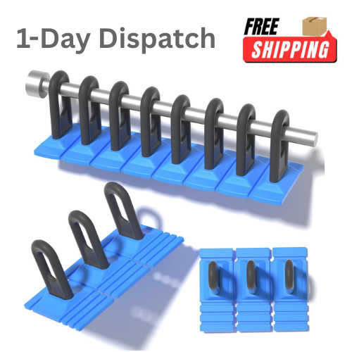 Urallain Dent Puller Kit Paintless Repair Glue Tabs Blue