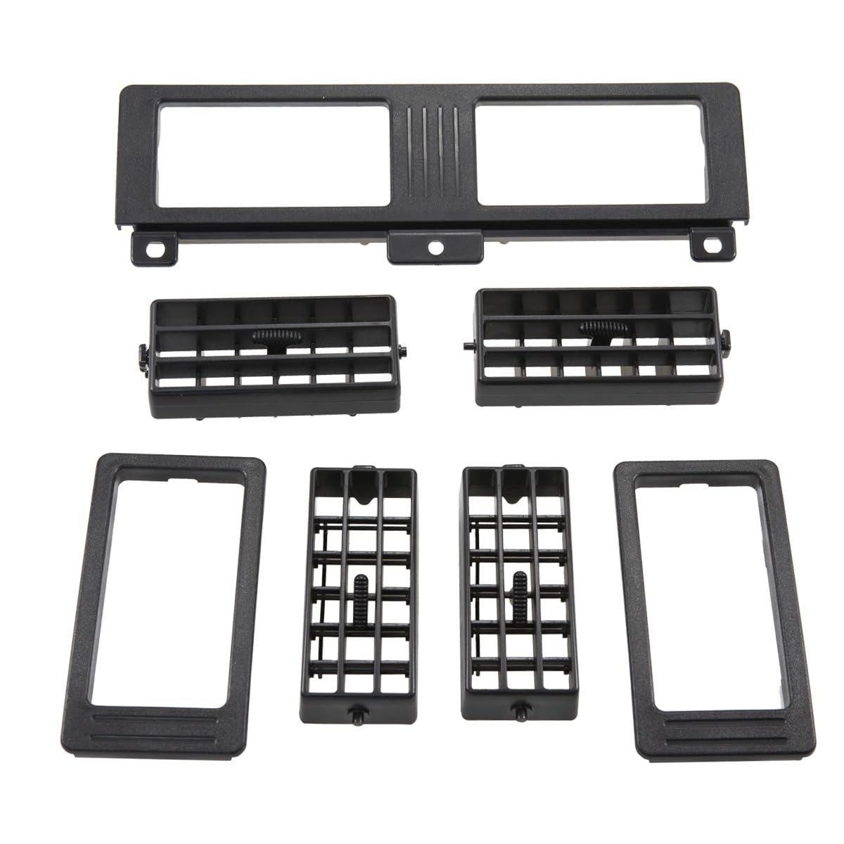 Dash Heater Air Vent Grille Nissan Navara D21 1986-1997 Black OE Fit