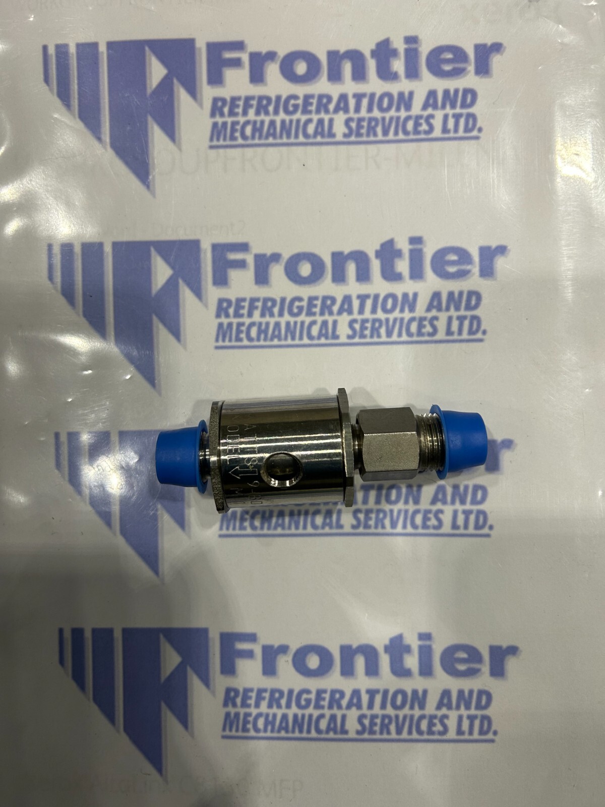 Watts 9BD backflow preventer - Taylor slush machine