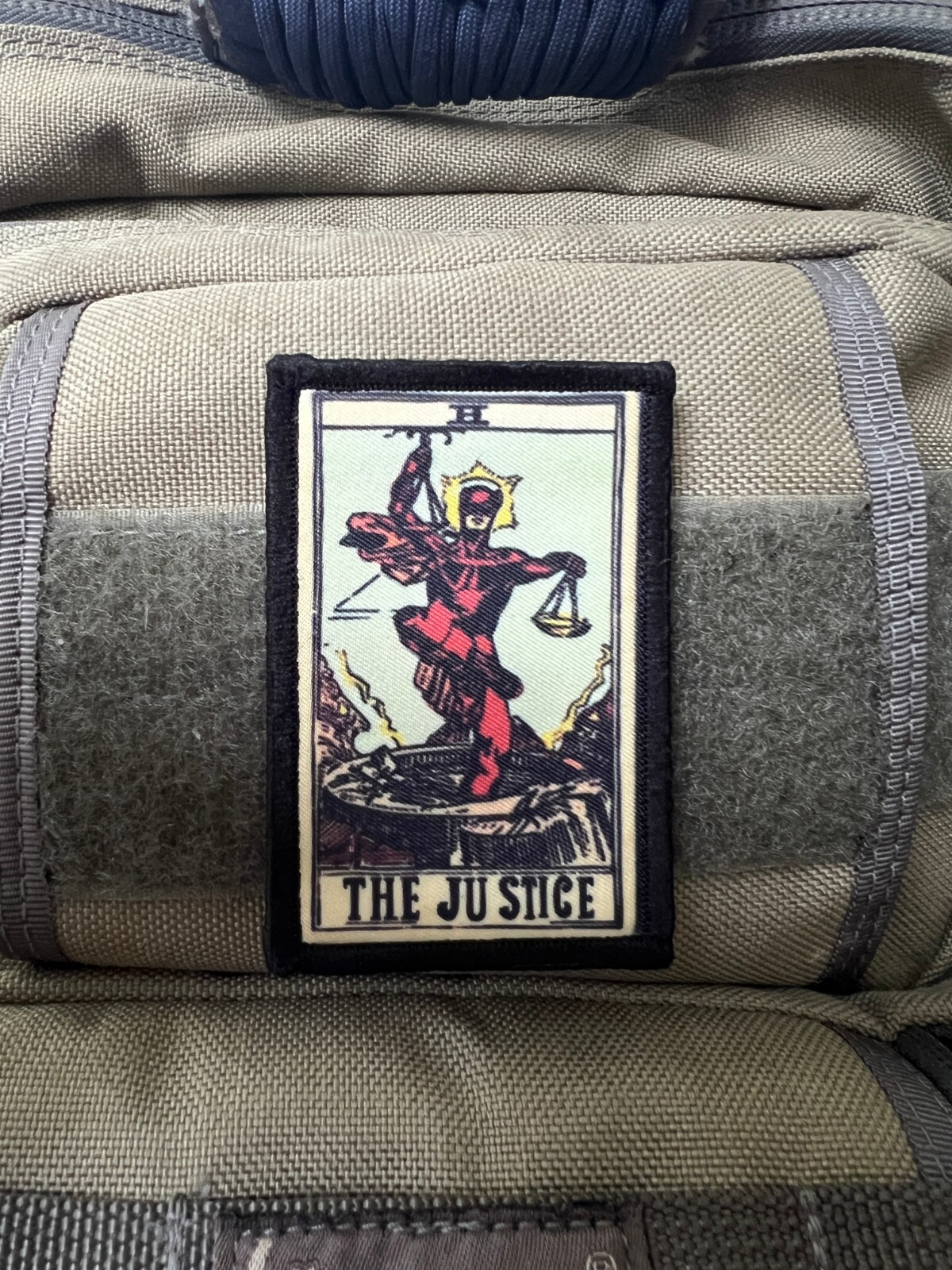 Daredevil The Justice Morale Patch Tactical Military Army Patch