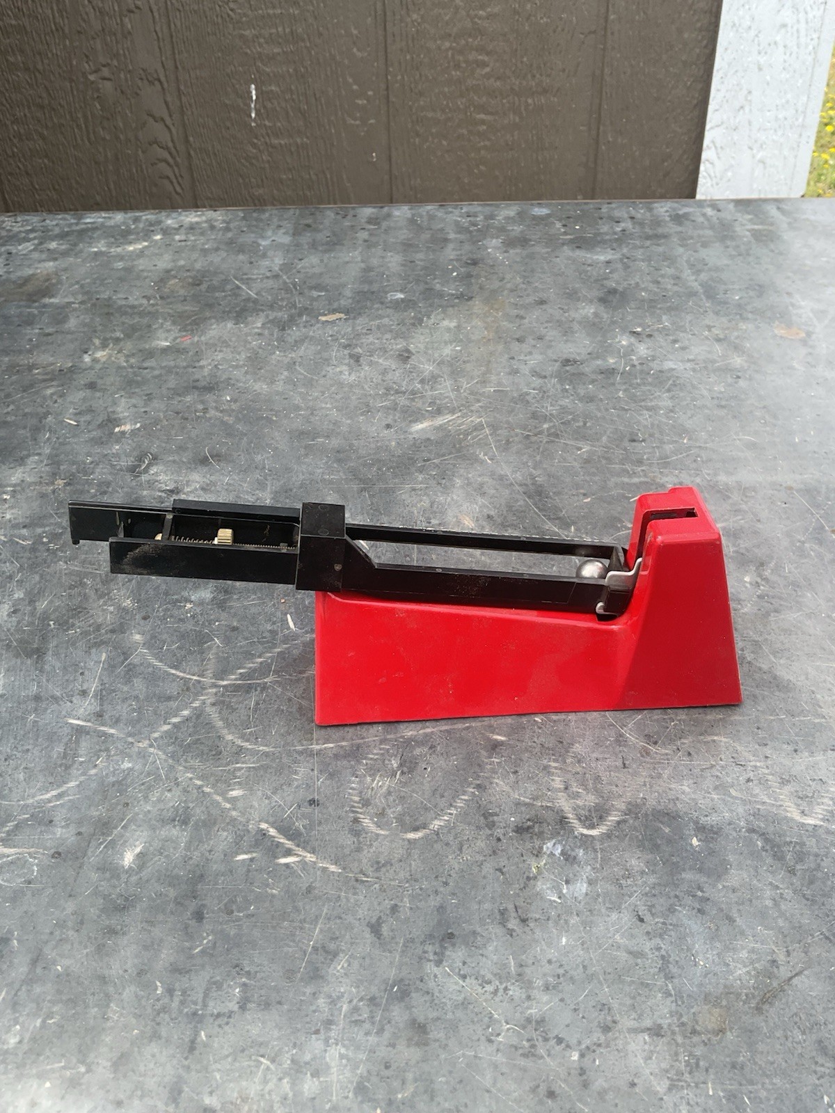 Lee Precision 90681 Safety Balance Beam Mechanical Powder Scale MISSING TRAY