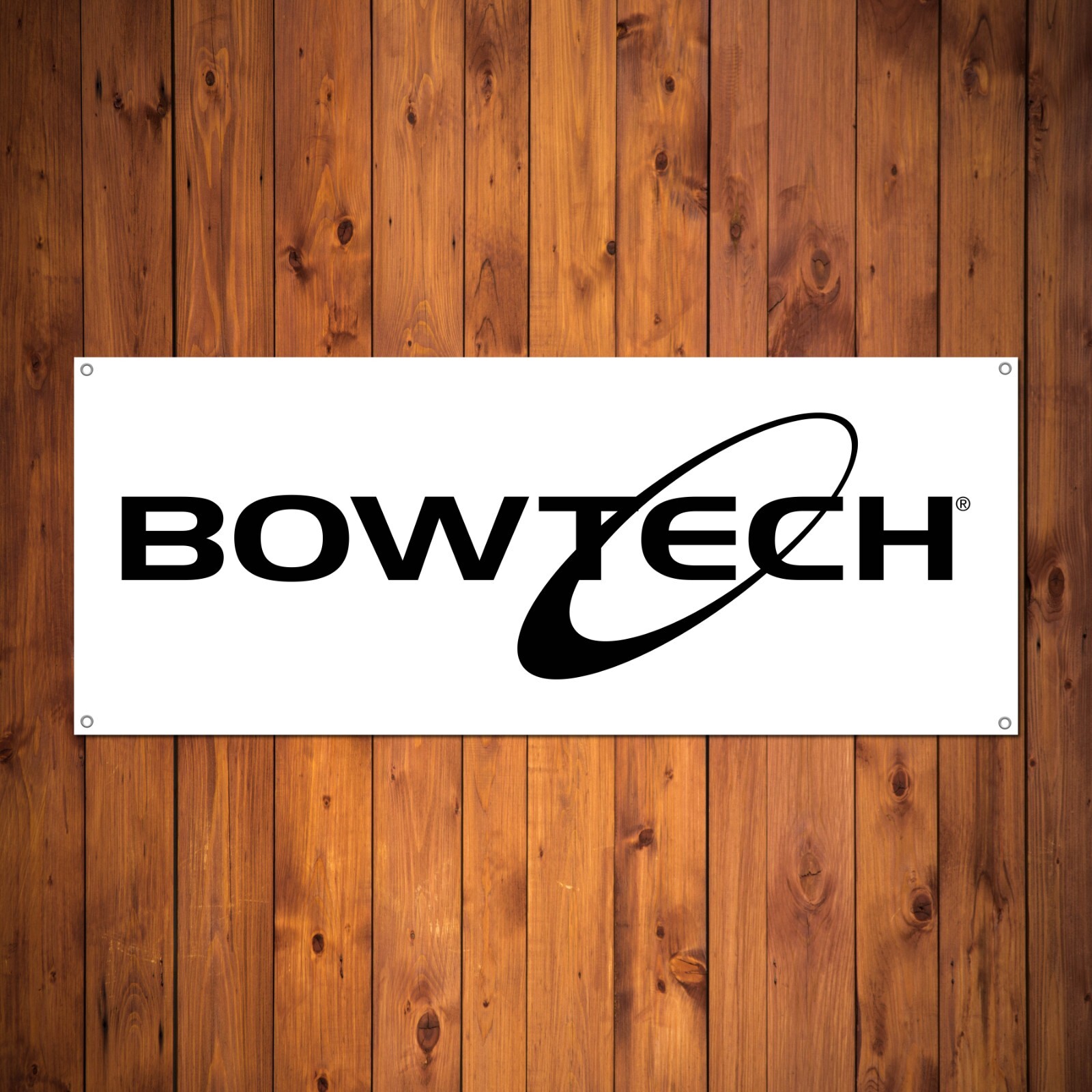BOWTECH COMPANY LOGO 5'X2' VINYL BANNER