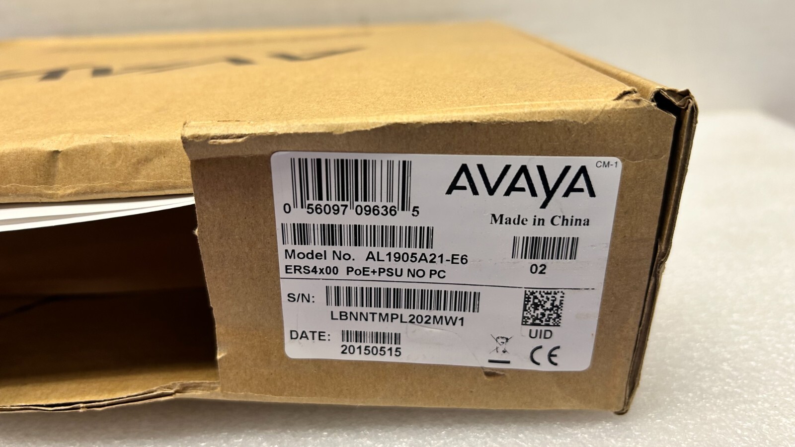 AVAYA AL1905A21-E6 POWER SUPPLY