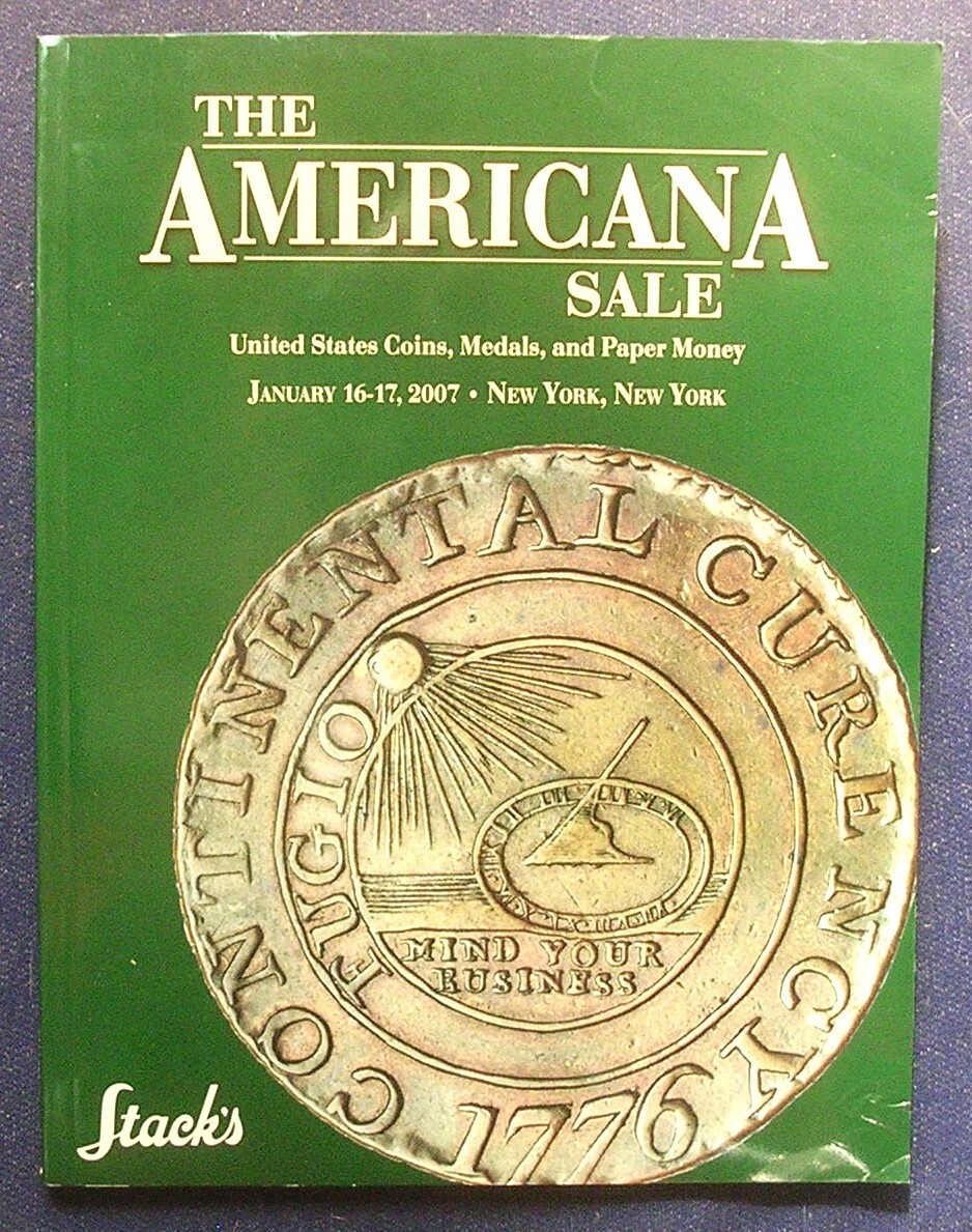 Stacks Auction Catalogs, Your Pick, Ancient World & US, Coins & Currency
