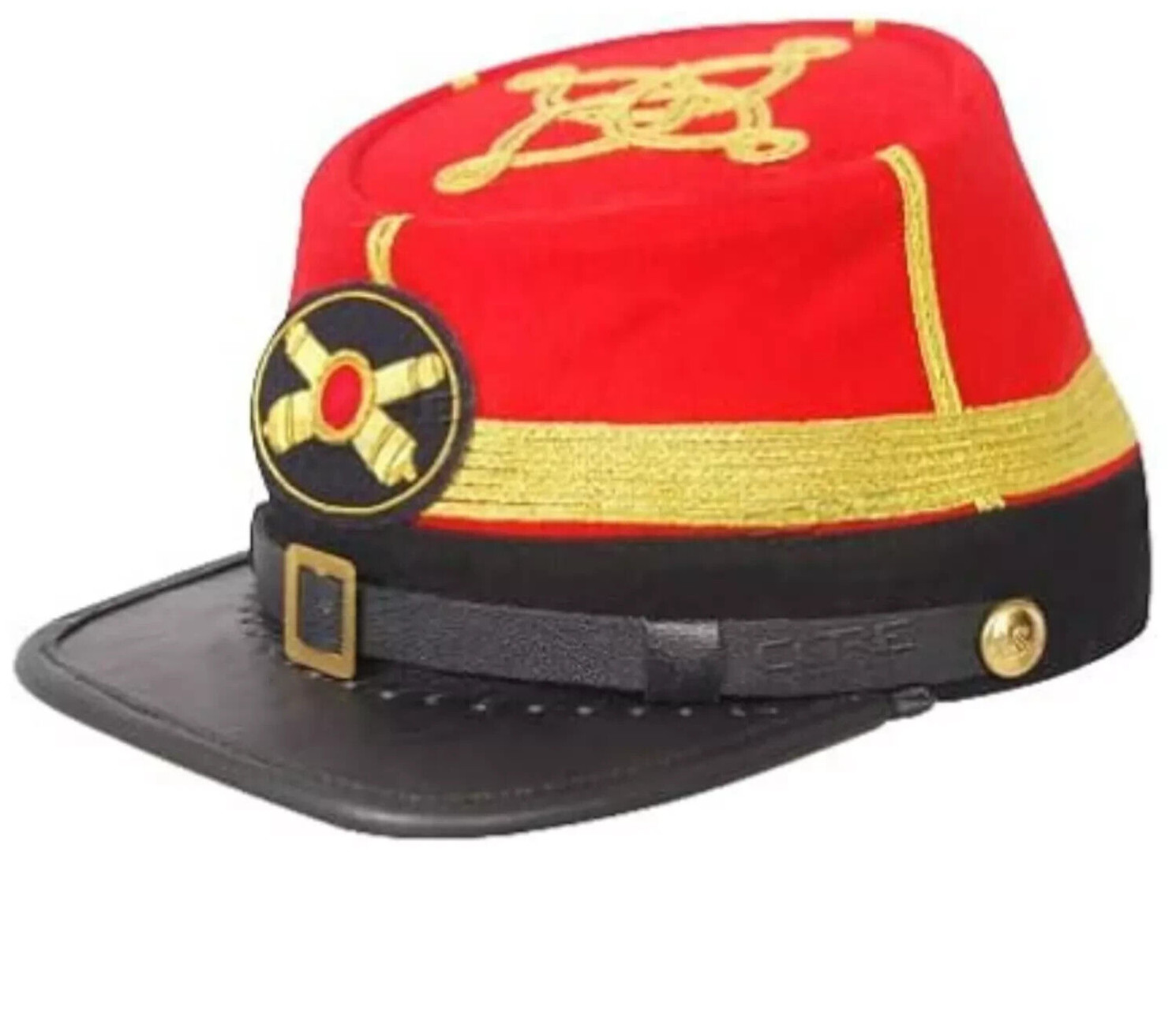 US Civil War Confederate Senior Artillery Officer Kepi All Sizes