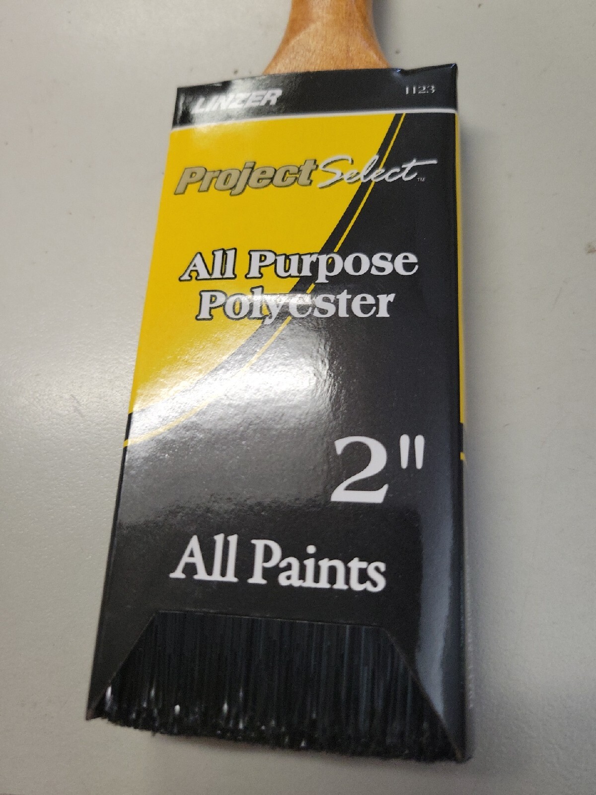 Linzer Project Select 2" ALL PURPOSE POLYESTER PAINT BRUST 1123-2 - NEW!