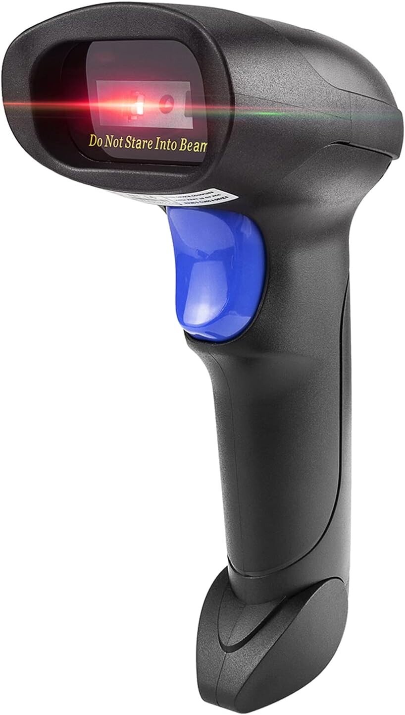 ☢️ NetumScan Portable Automatic Wireless Barcode Scanner with Stand NSL68LS-V ☢️