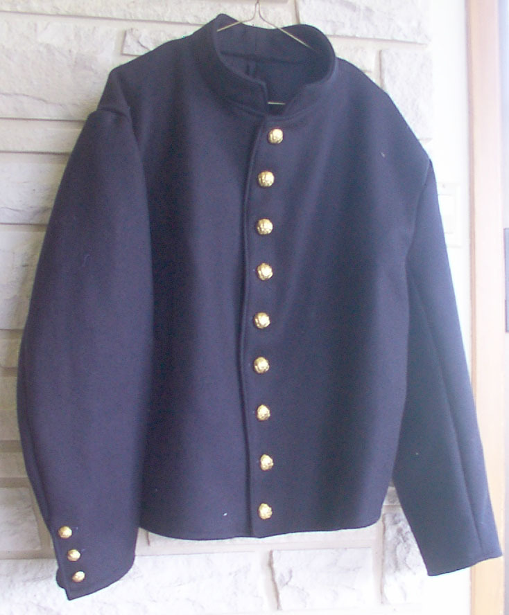 Union Junior Officer Shell Jacket, Civil War, New