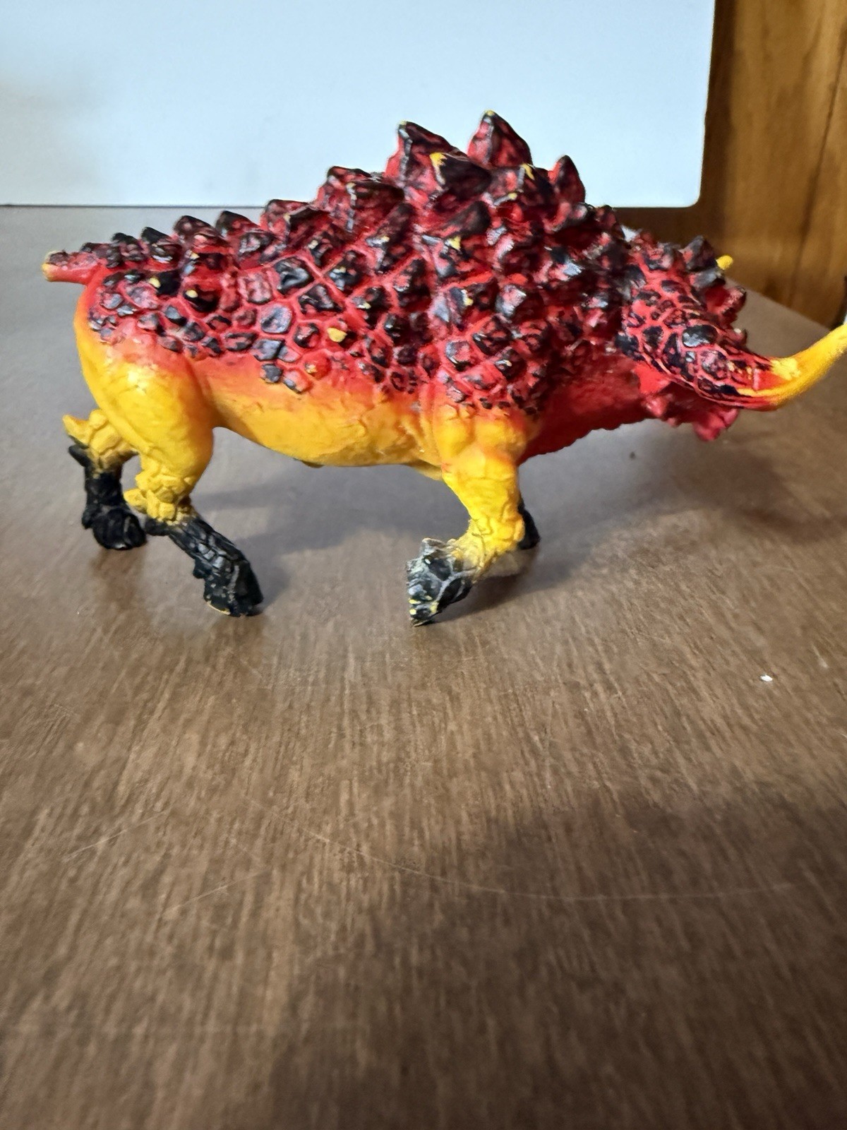 DAMAGED Schleich #42493 Eldrador Creatures FIRE BULL Figure No Tail