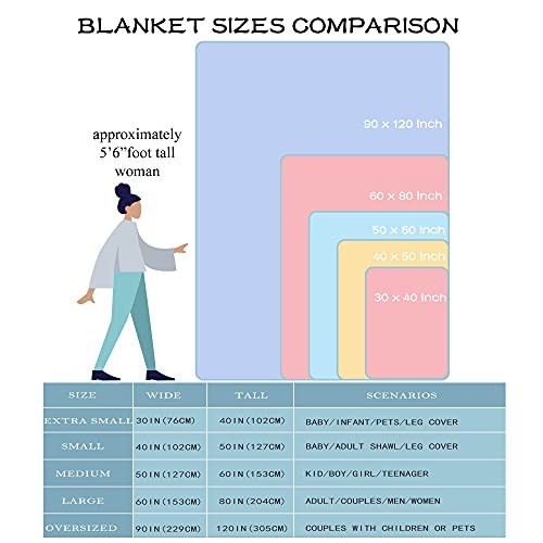 Cow Blanket, Just A Girl Who Loves 50"x40"for Kids Just a Girl Who Loves Cows1