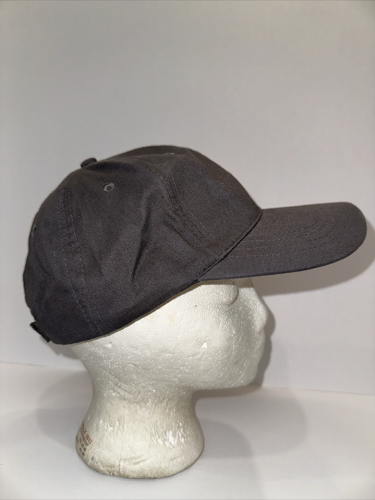 Biggby Brew Crew Orange Logo on Gray Hat Cap Hook Loop Cap America