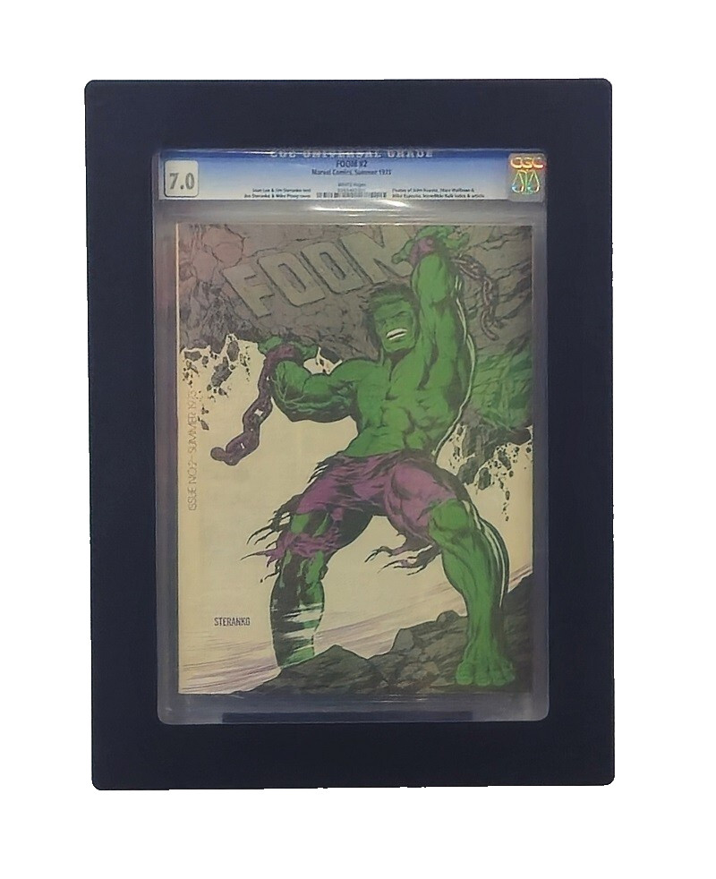 Graded Magazine Size Display Frame for CGC CBCS Slabs