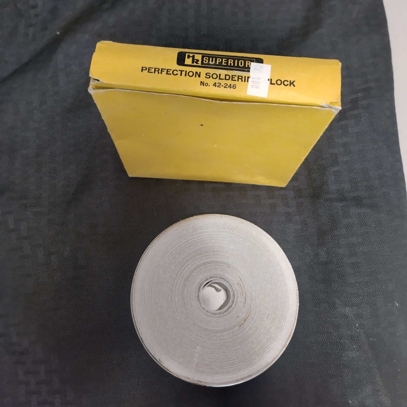 Vintage HR Superior Perfection Soldering Block 42-246 Round 5.5" Diameter - NEW