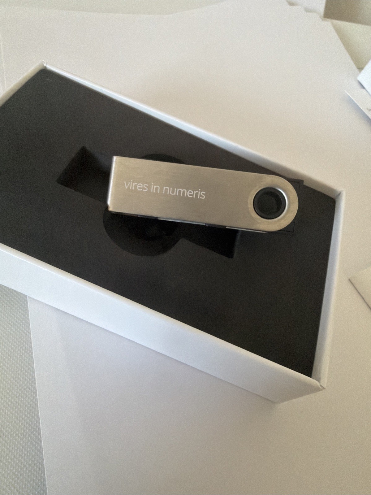 LEDGER NANO S Cryptocurrency Hardware Wallet, Open Box