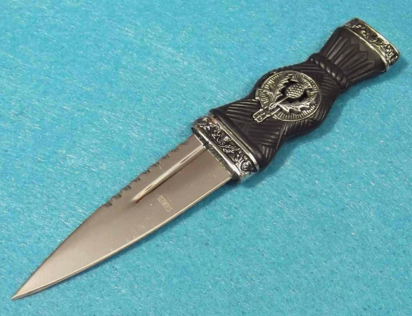 SGIAN DUBH 210555 Scottish Dirk Letter Opener Knife single edge 6 3/4" overall