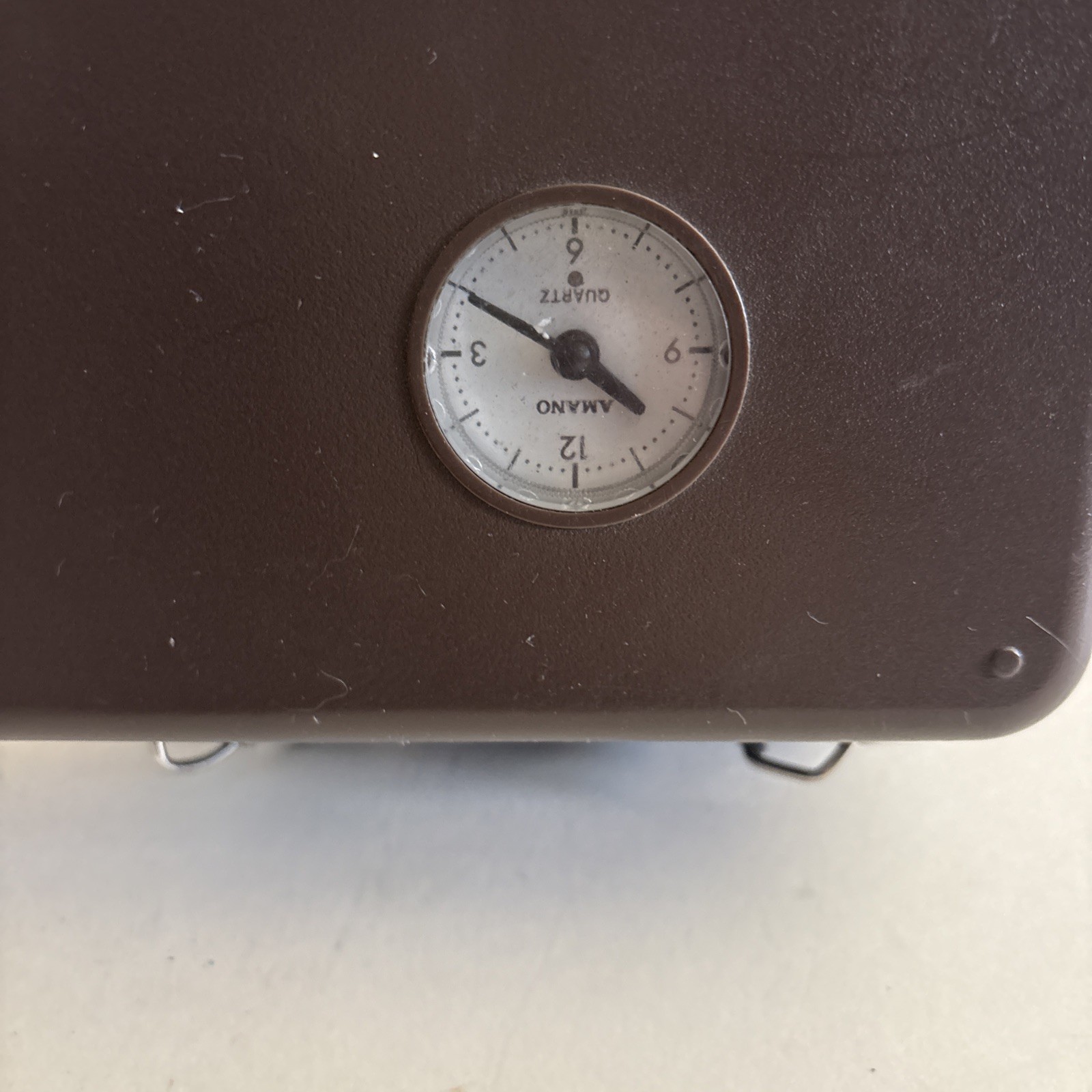 Amano PR-600 Watchman's Time Clock W/Master Keys UNTESTED PREOWNED
