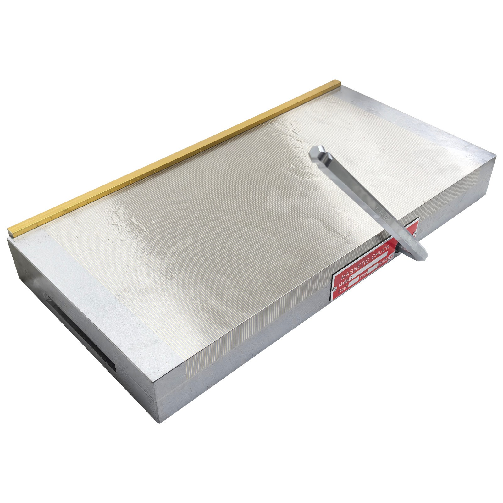 6x16 In Fine Pole Permanent Magnetic Chuck,Powerful Sealed Rectangular Chuck