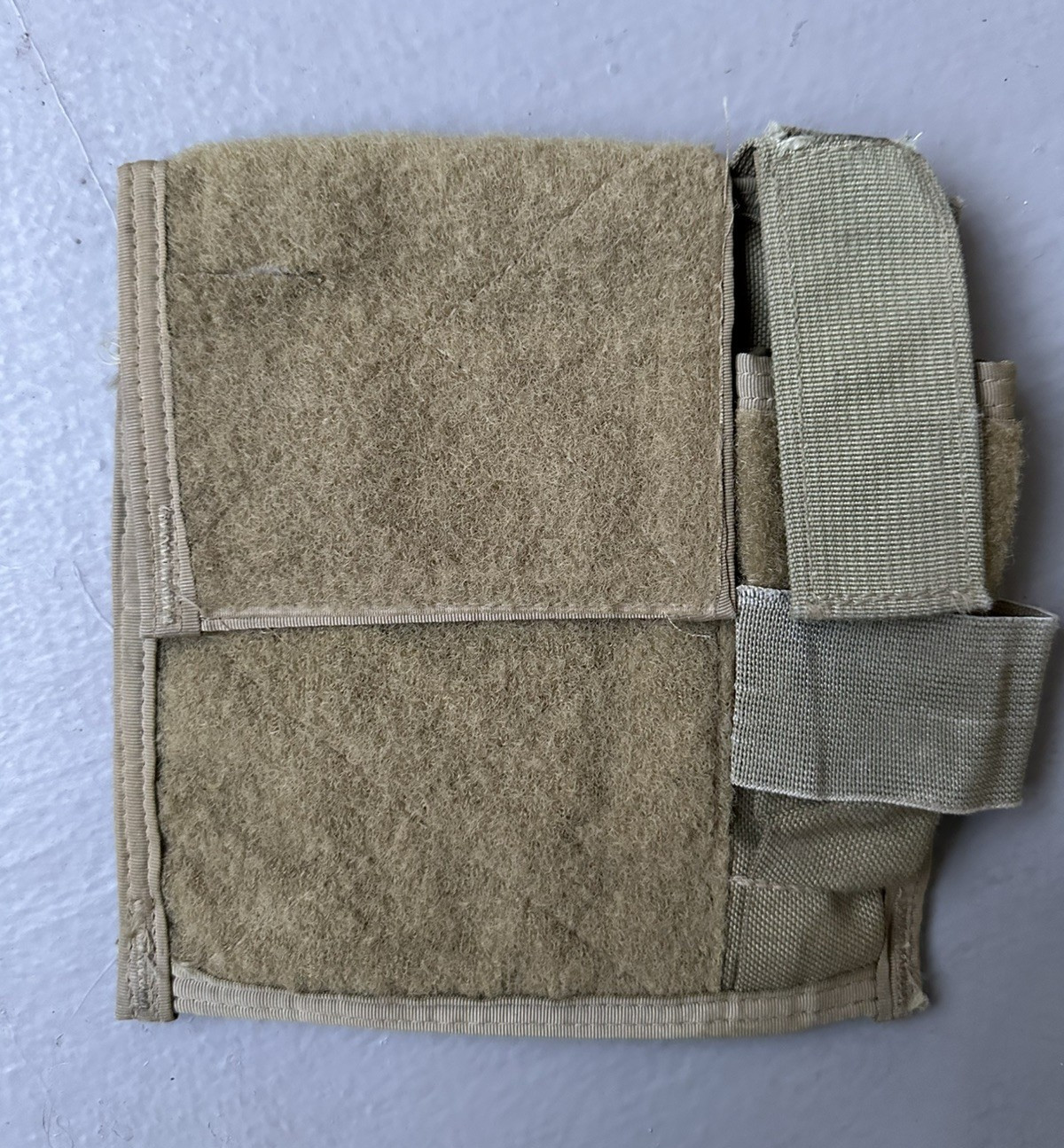 Allied Industries SFLCS MBSS Admin Pouch w/ Light MJK Khaki MOLLE #1