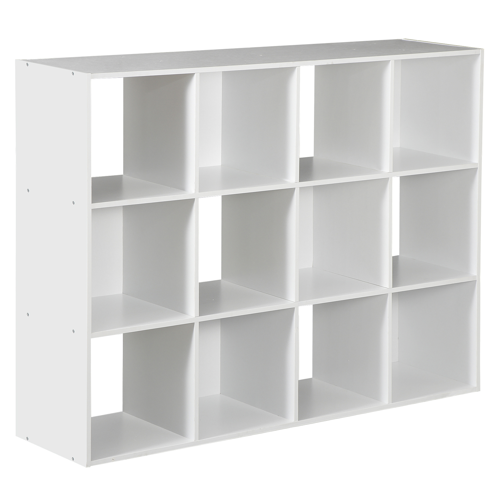 12 Cube Storage Organizer Bookcase Closet Storage for Home office Decor White