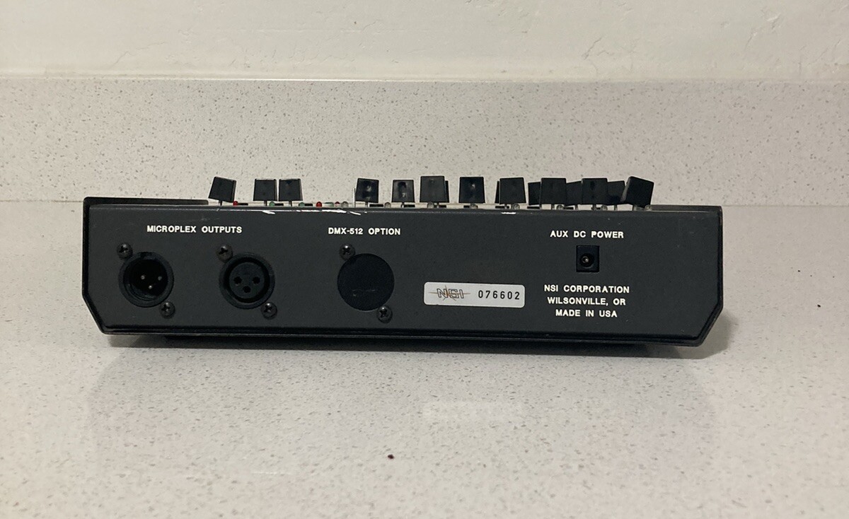 NSI memory lighting controller model NCM 708 pre-owned untested