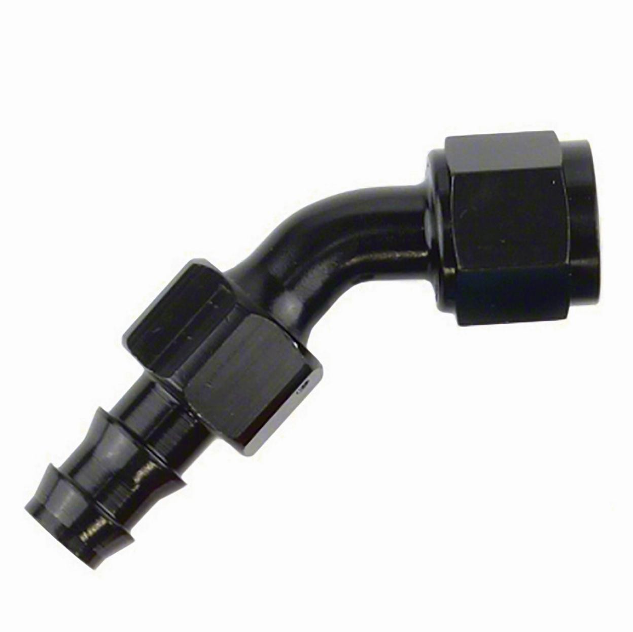 SpeedFx 520445BK Full Swivel, -4AN Hose Hose Coupler
