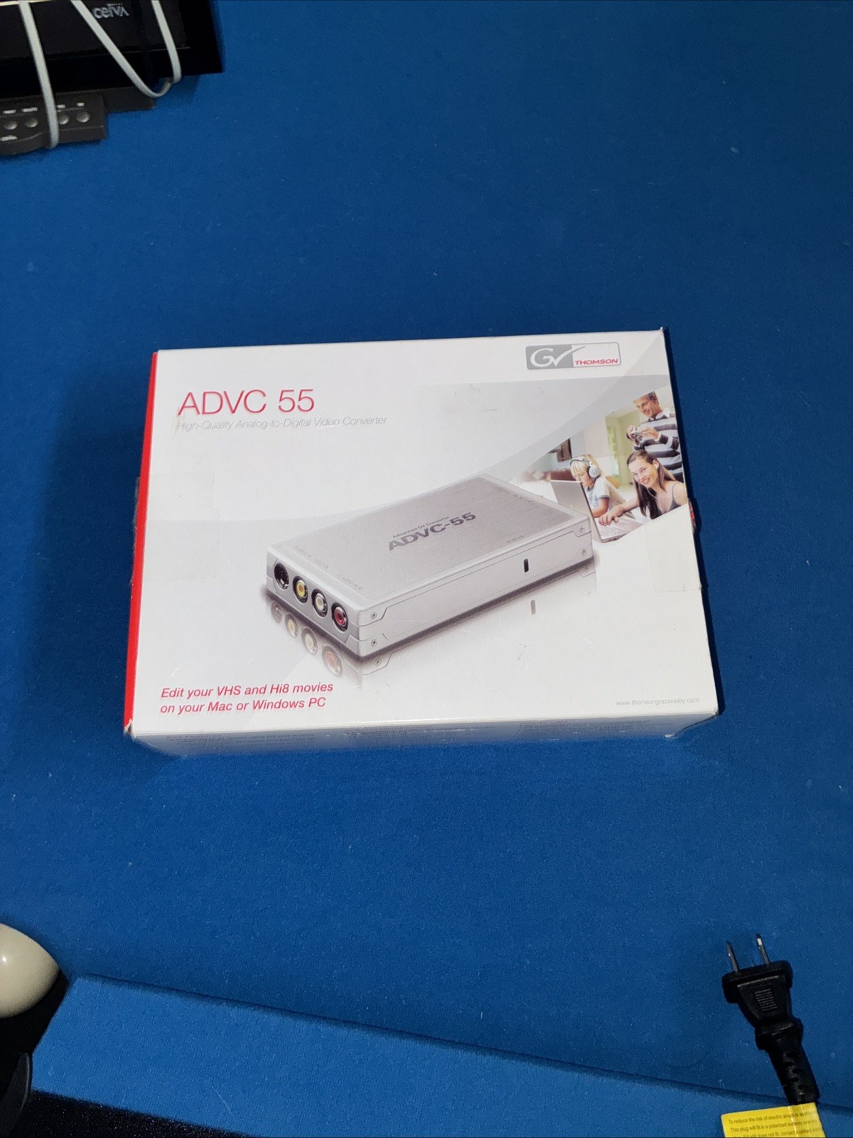 Canopus Grass Valley ADVC55 Analog to Digital Video Converter, (Firewire IE1394)