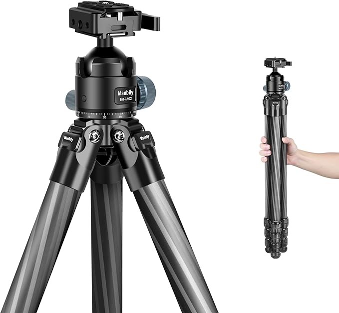 Manbily Tripod for Shooting&Camera Picatinny Arca Swiss Adapter 360° Tripod HOT