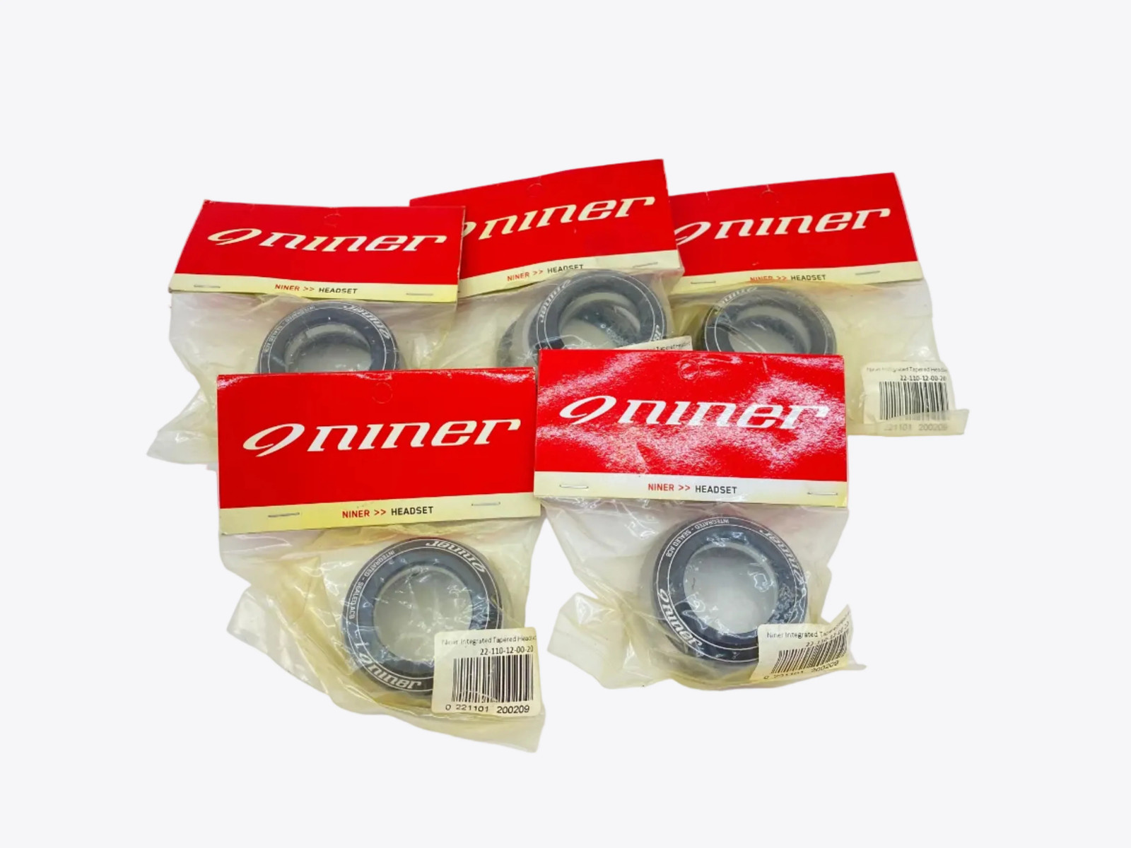 Niner Headset NIB 1 1/2 inch tapered IS42/28.6, IS52/40 pack/5