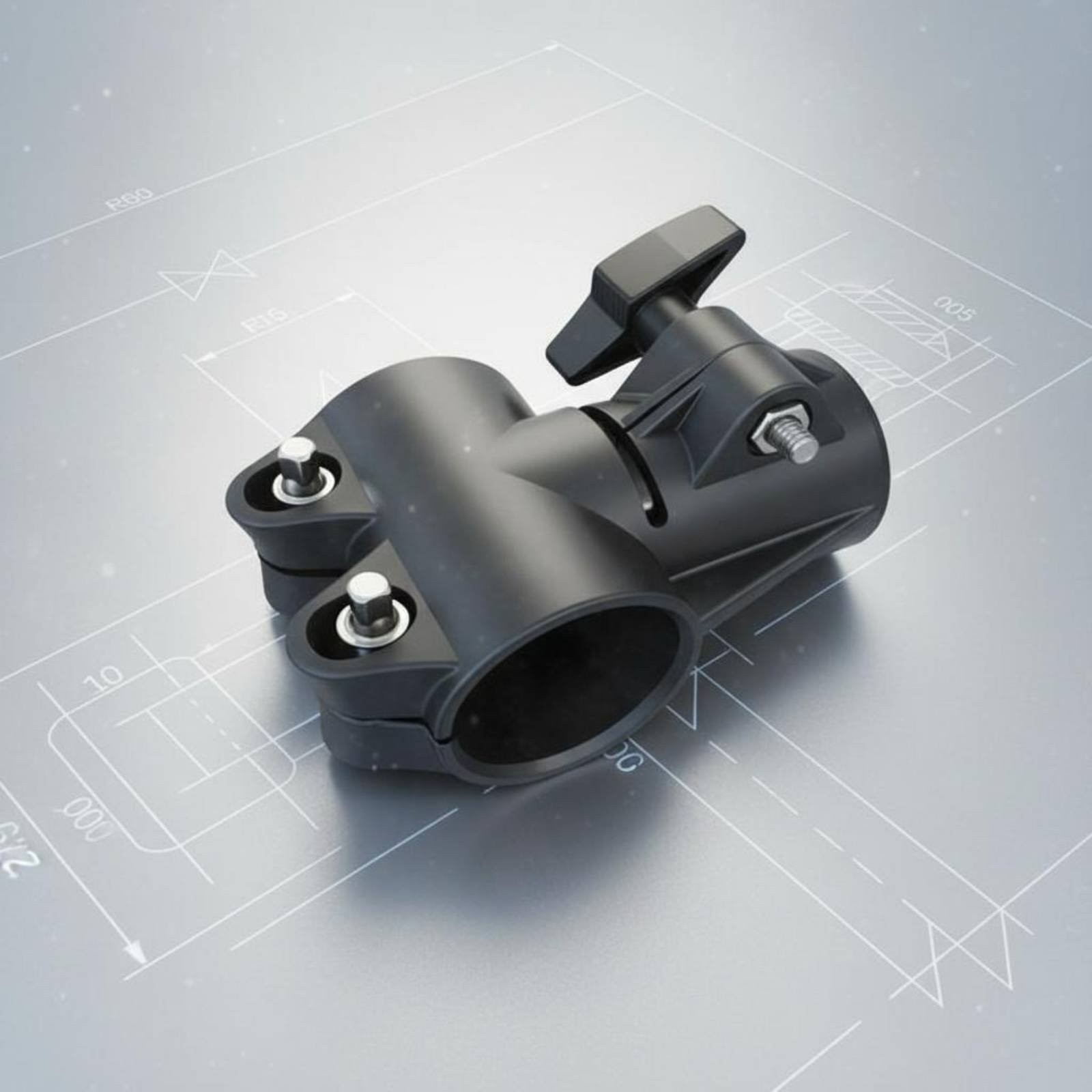 Triple Way Drum Connector Easy Installation Music Accessory Stable Hold