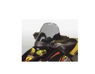 Powermadd Cobra Windshield-Tall Fairing-Mounted-14.5in.-Tint with Black Edge