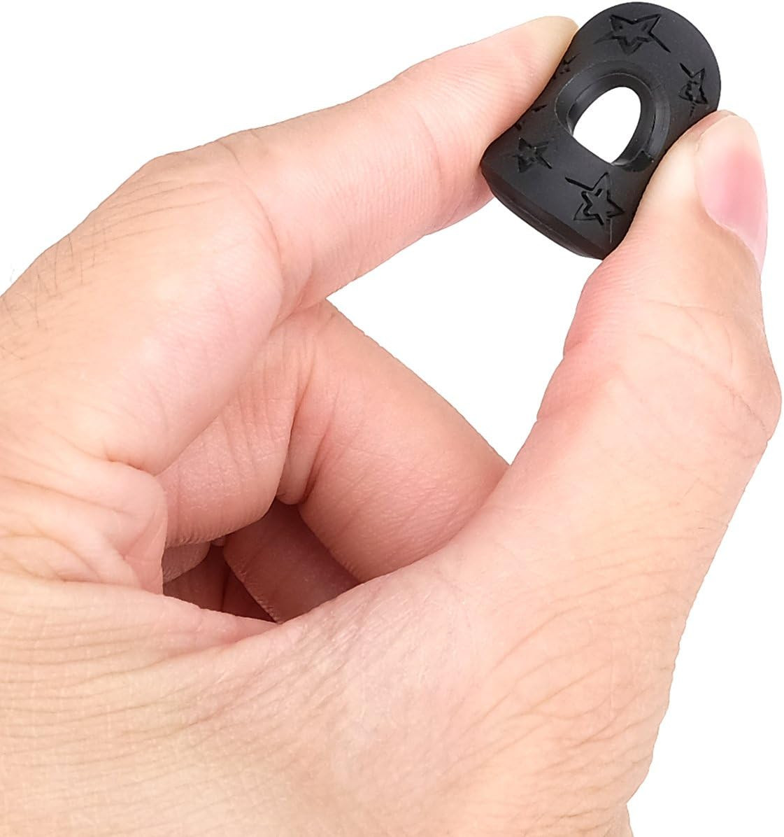 Guitar Strap Locks Premium Strap Blocks Guitar Protector Black, 6Pair