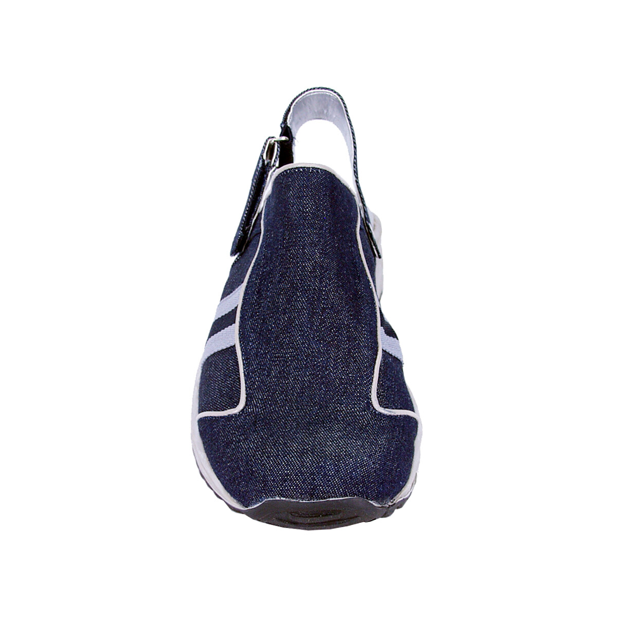 Fuzzy Sandy Women's Wide Width Blue Denim Casual Clogs *** Read Description ***