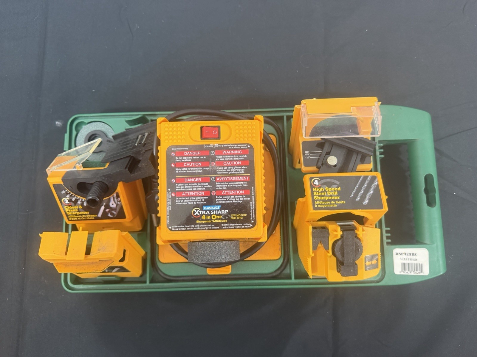 Plasplugs Blade Sharpening Kit 4 In One