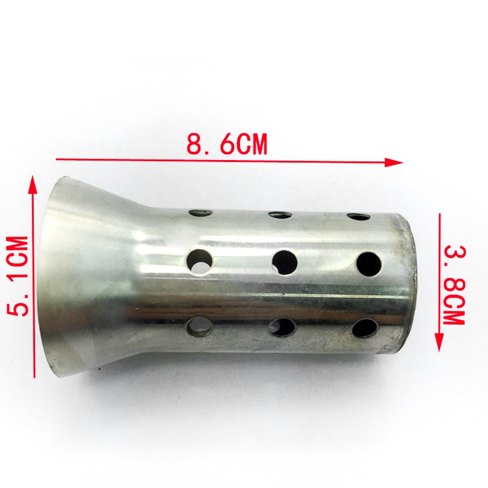 Universal 51mm Mobike Exhaust Muffler Scooter Adjustable DB Killer Silencer E