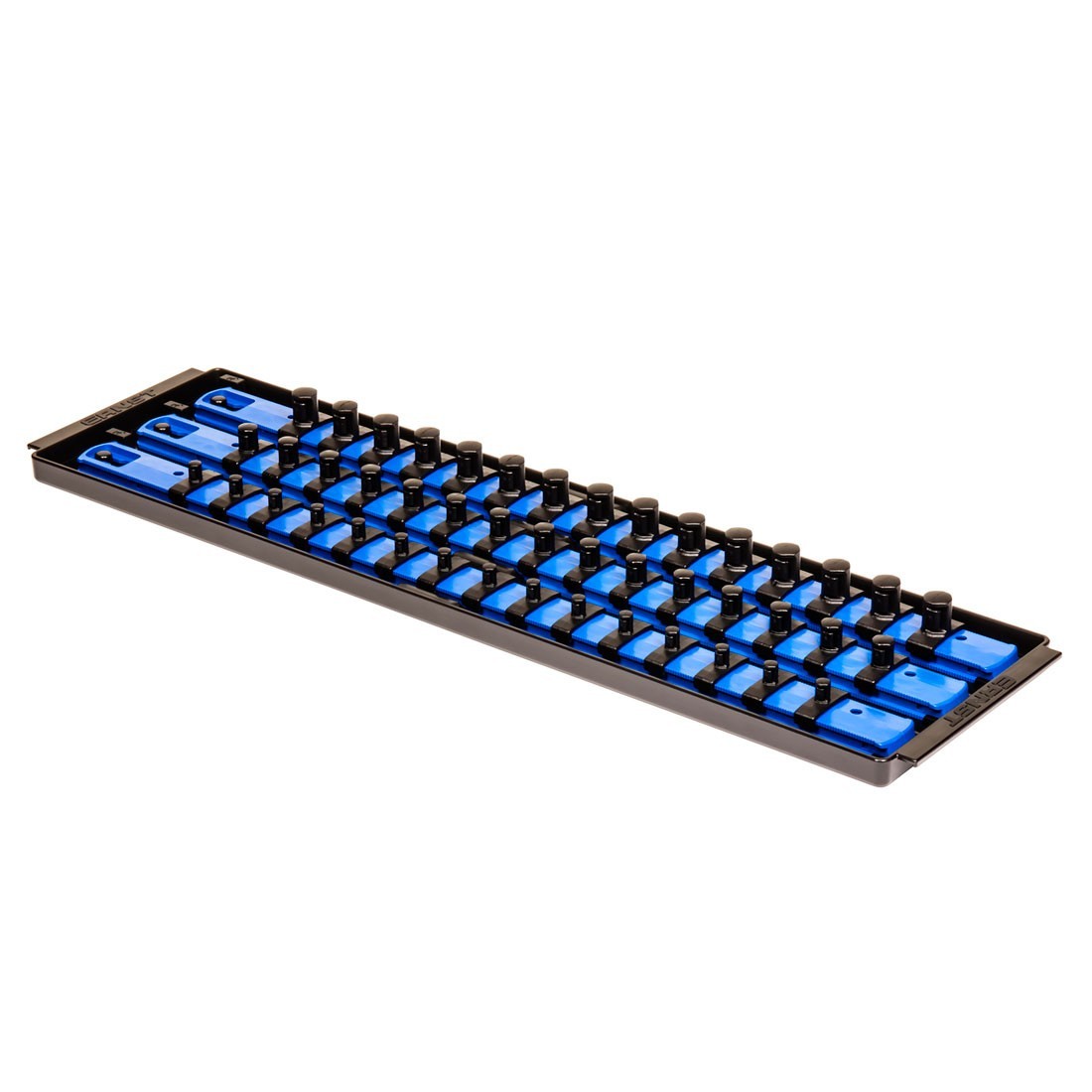 Ernst 8451 18-Inch Socket Boss, Premium 3-Rail Multi-Drive Socket Organizer