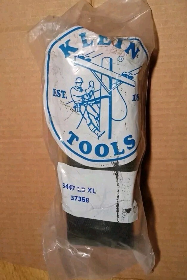KLEIN TOOLS 5447 / 37358 LB XL LINEMAN'S CLIMBING SAFETY HARNESS BELT NOS