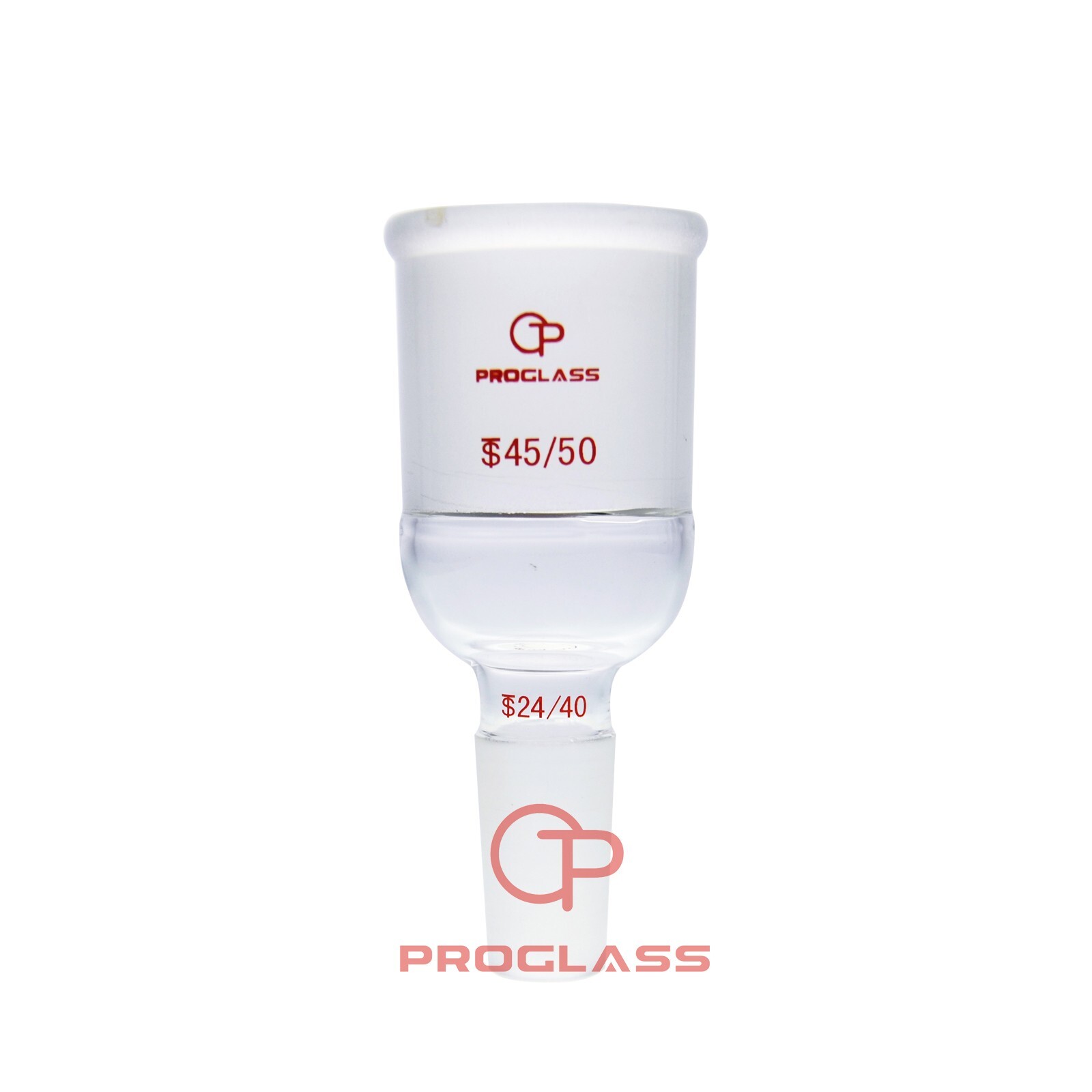 Proglass A Glass Reducing Connecting Adapter TOP 45/50 Bottom 24/40