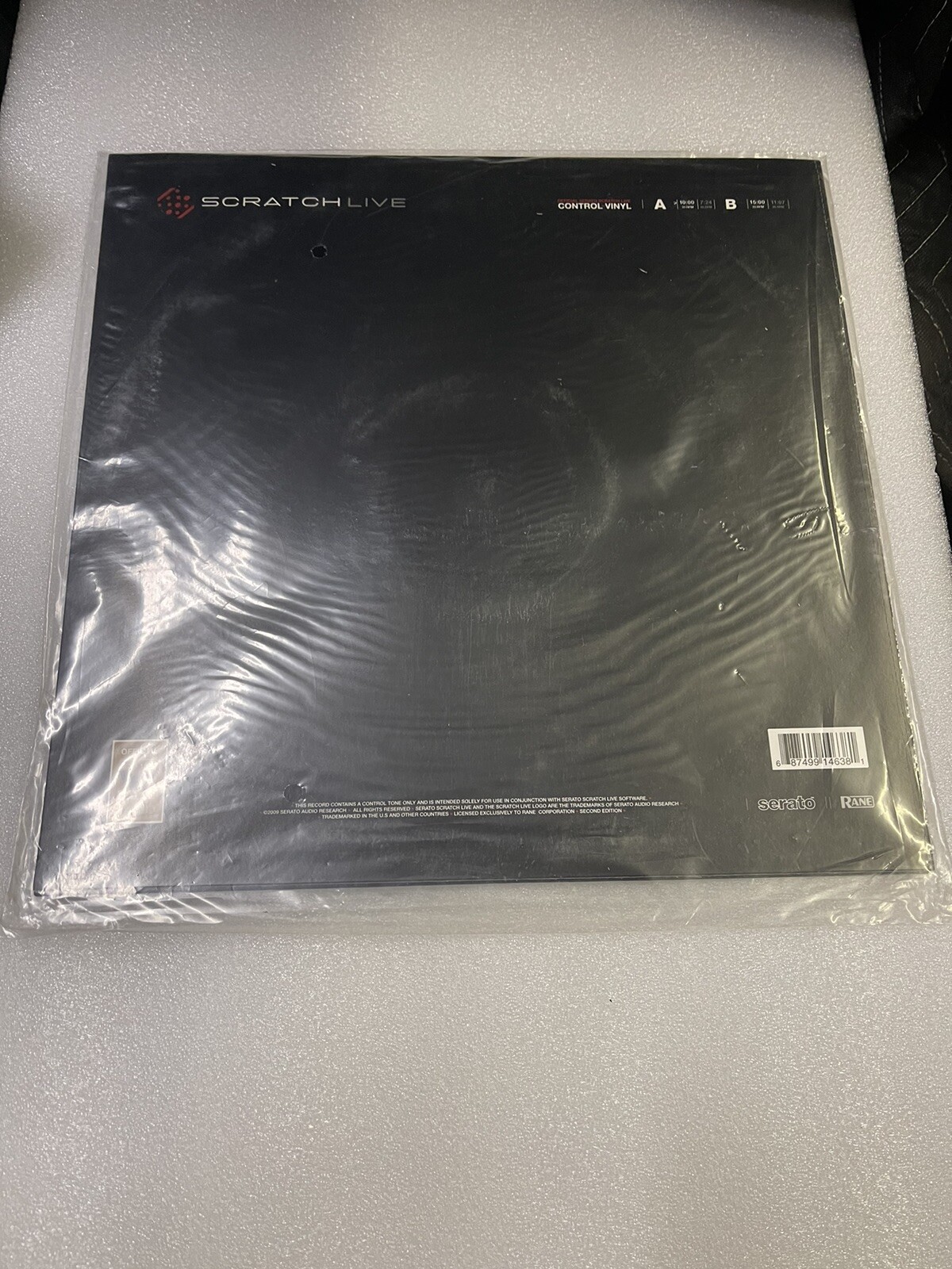 Serato Scratch LIVE CONTROL VINYL LP, Official & Original Rane, New And Sealed