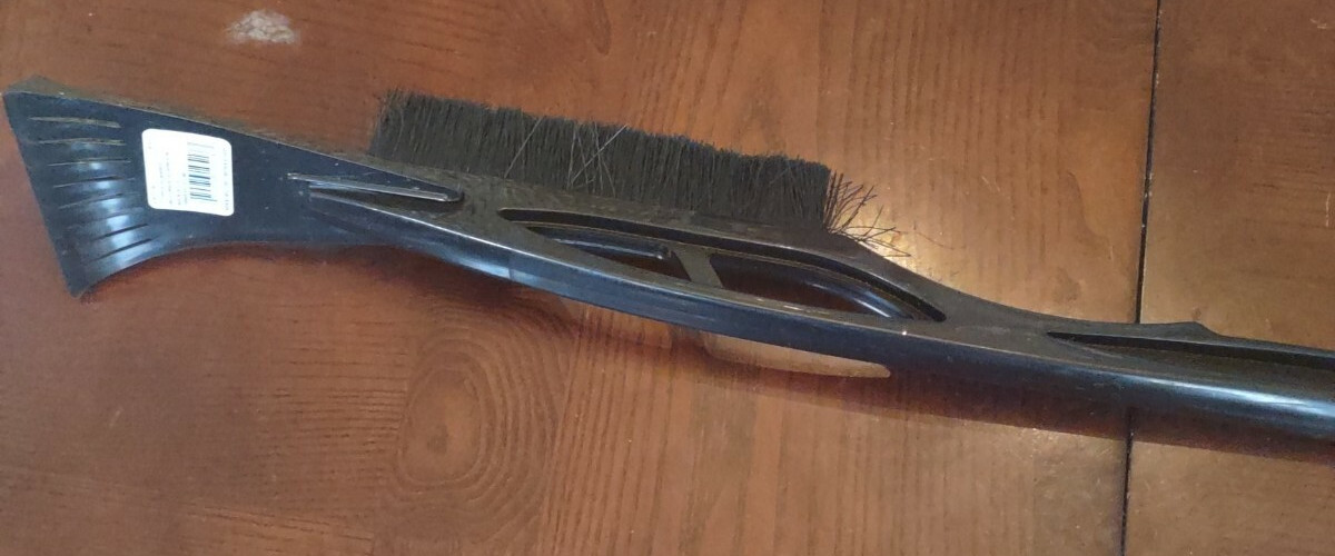 Snow / Ice Brush Long Handle Black-Brand New-SHIPS N 24 HOURS