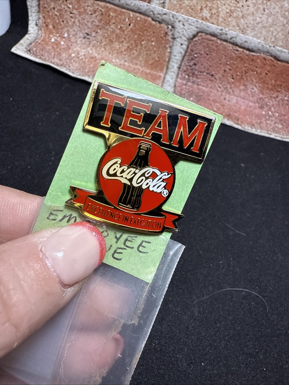 Team Coca Cola Excellence In Execution Pin