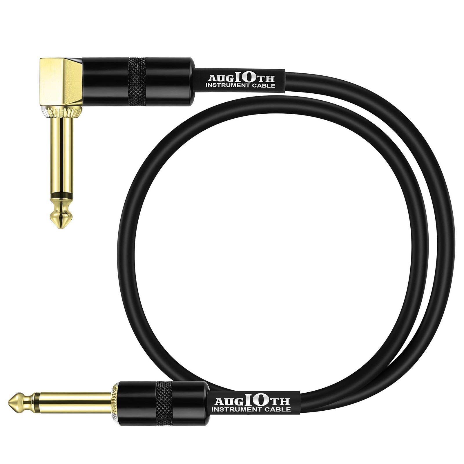12 Inch Guitar Patch Cable Performance Guitar Effect Pedal Cables Straight to...