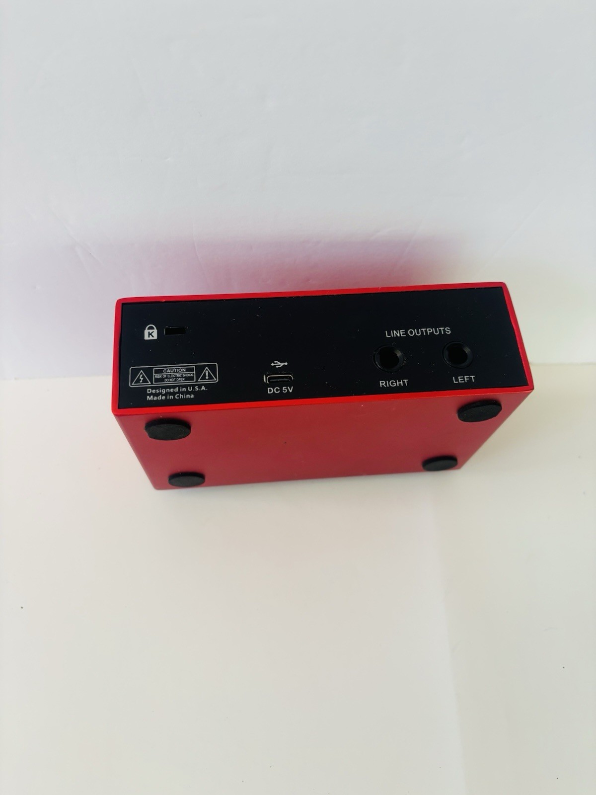 Sunbuck JSU5000 USB Audio Interface 24-Bit/192kHz Desktop Phantom Power