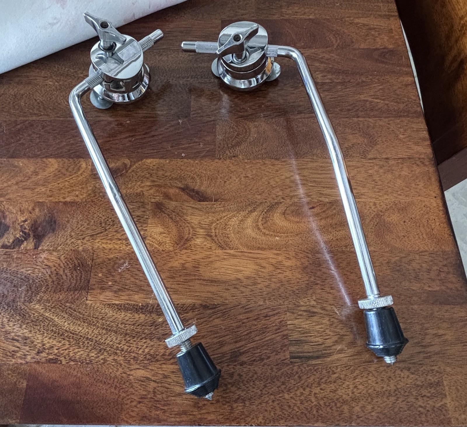 NOS Ludwig Accent Bass Drum Folding Spurs Set