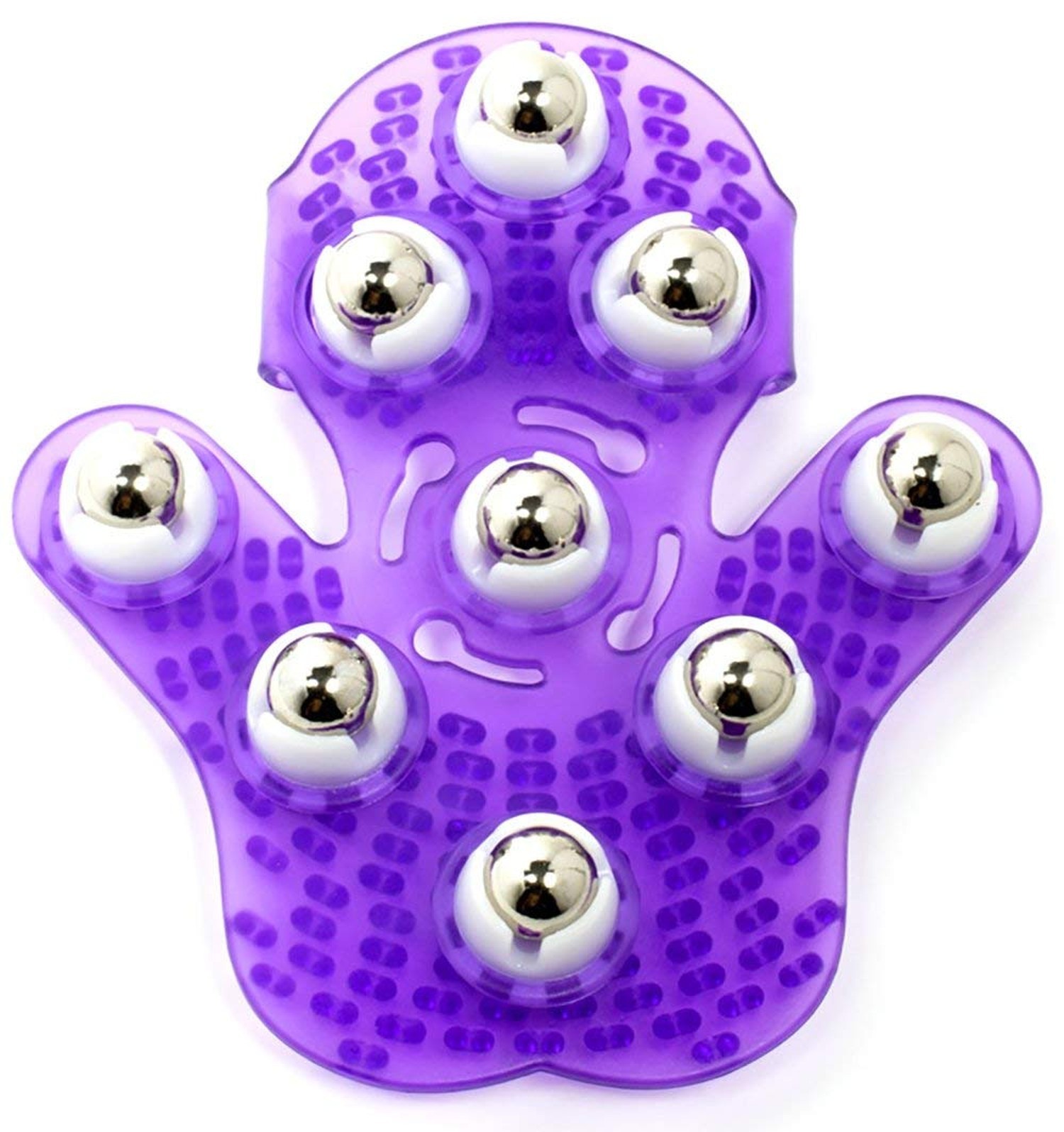 Kioer Deep Tissue Massage Roller Glove for Neck, Chest, Foot, Hamstrings, Thi...